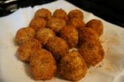 Season Boudin Balls with Flashover Seasoning