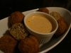 Boudin Balls with Bayou Bengal Sauce featuring HINODE Rice