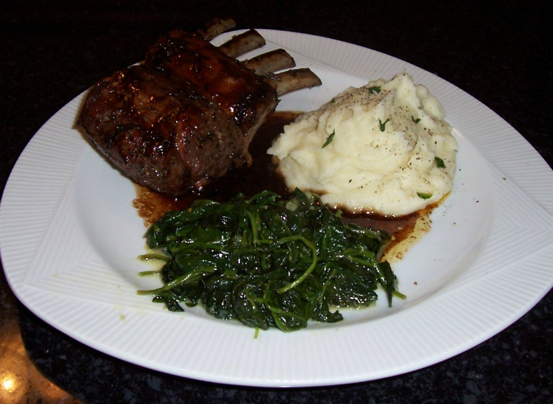 Rosemary Rack of Lamb