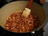 Add Andouille and Duck Meat