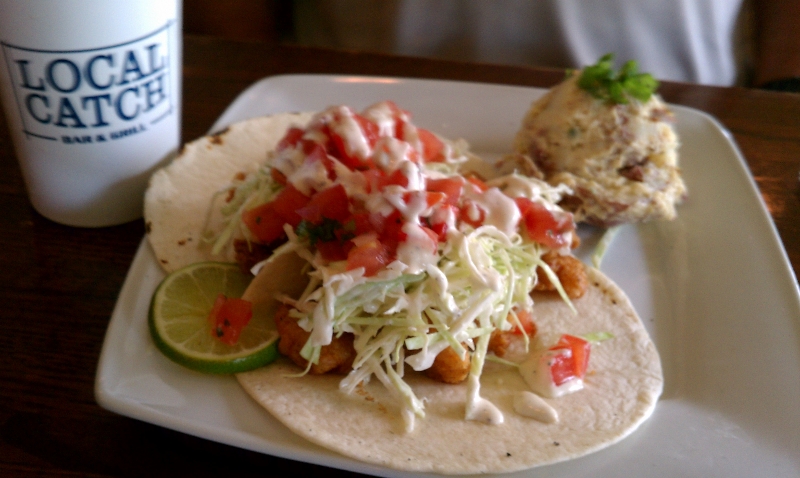 Fried Shrimp Taco