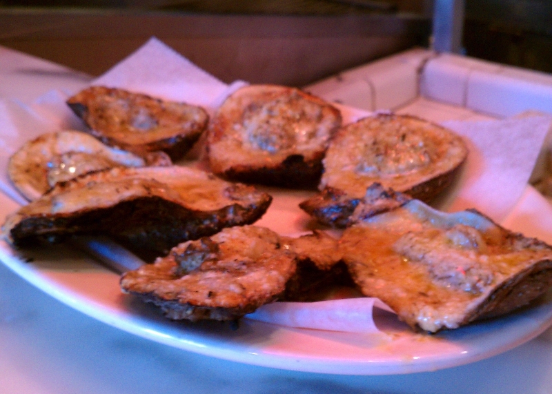 Garlicky Chargrilled Oysters