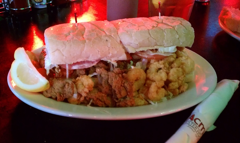 Peacemaker Seafood Po-Boy