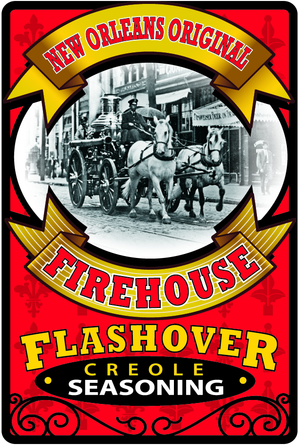 Flashover Seasoning Label